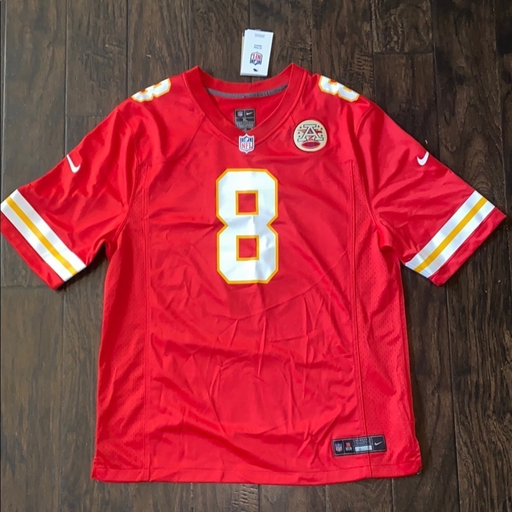 Nike Adult Kansas City Chiefs Deandre Hopkins #8 Red Game Jersey 🆕 - Picture 2 of 10